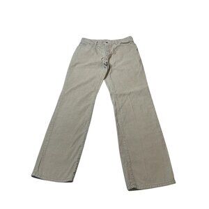Old Navy Button Fly Straight Khaki Corduroy Pants Men’s Size 31” Waist